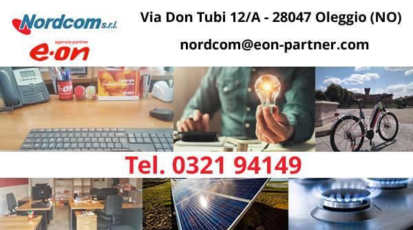 Stai cercando un'azienda per  installazione impianto fotovoltaico e vivi a Oggebbio? Affidati a Nordcom srl di Oleggio (NO)
